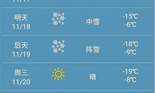 哈尔滨最近一周天气预报15天详情最新_哈尔滨近期一周天气预报