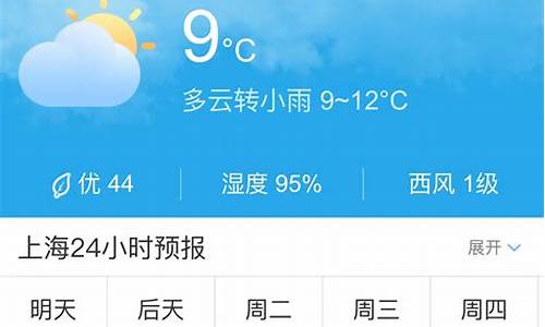 上海未来5天天气及穿衣指数_上海未来5天的天气